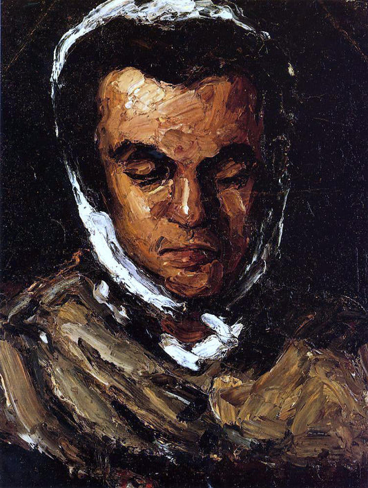  Paul Cezanne Portrait of Marie Cezanne, the Artist's Sister - Canvas Print