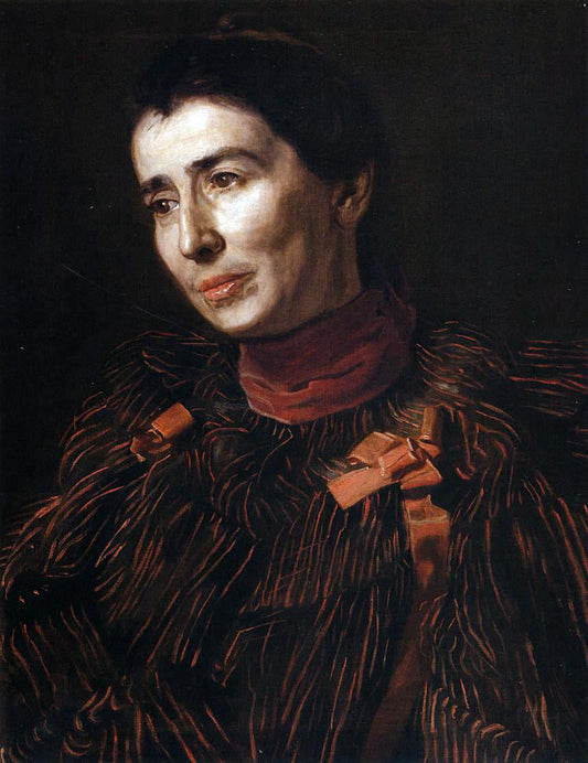  Thomas Eakins Portrait of Mary Adeline Williams - Canvas Print