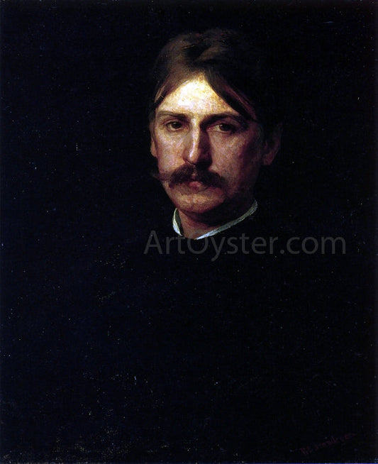  Thomas Eakins Portrait of Montague Flagg (also known as The Wanderer) - Canvas Print