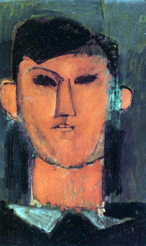  Amedeo Modigliani Portrait of Picasso - Canvas Print