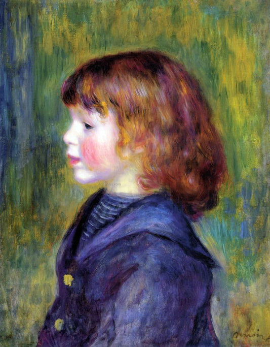  Pierre Auguste Renoir Portrait of Pierre Renoir in a Sailor Suit - Canvas Print