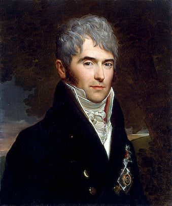  Baron Francois Gerard Portrait of Prince Viktor Kochubey - Canvas Print