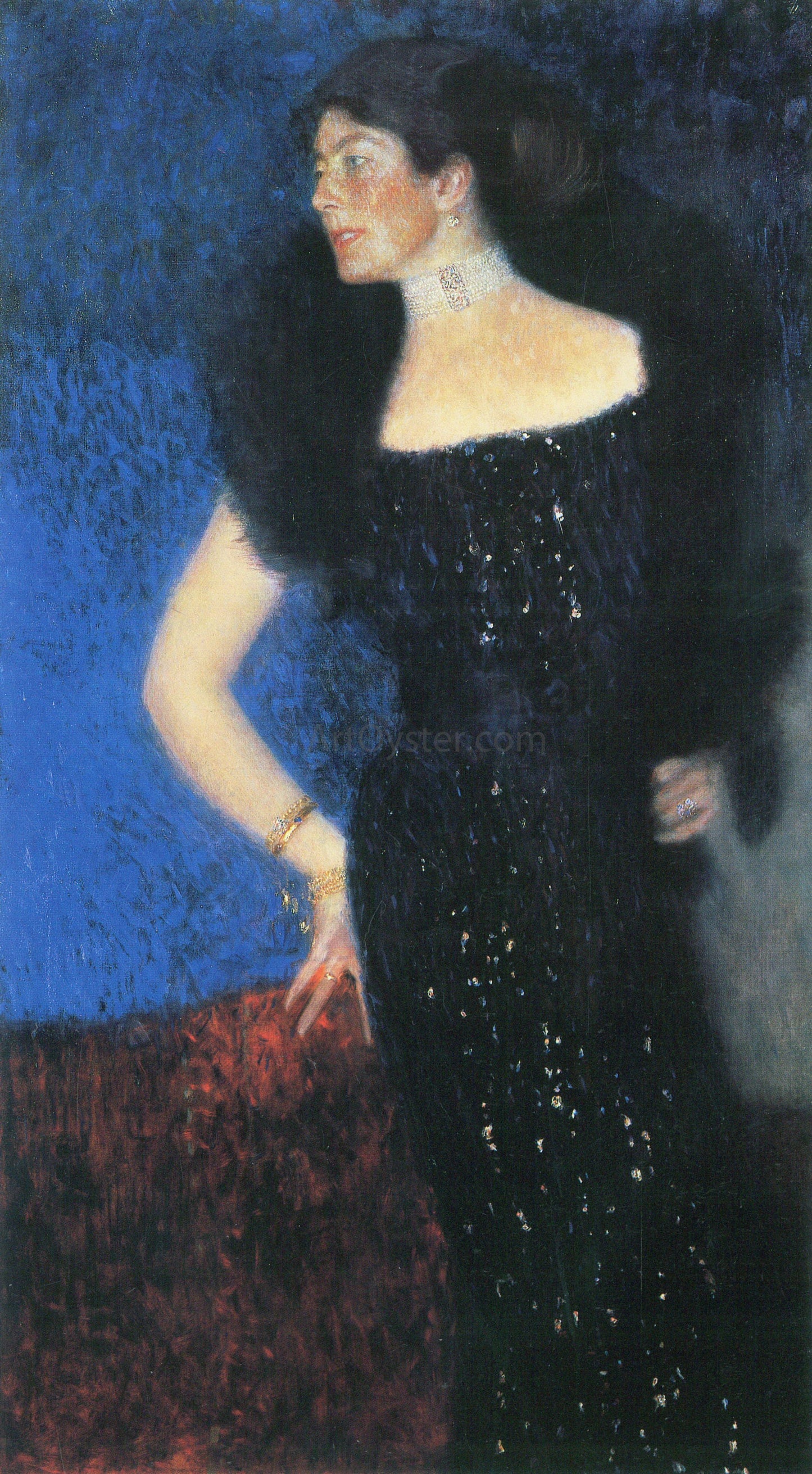  Gustav Klimt Portrait of Rose Von Rosthorn Friedmann - Canvas Print