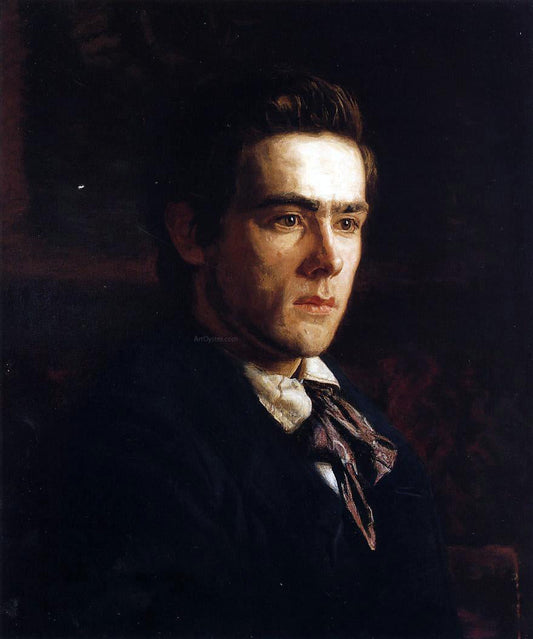  Thomas Eakins Portrait of Samuel Murray - Canvas Print