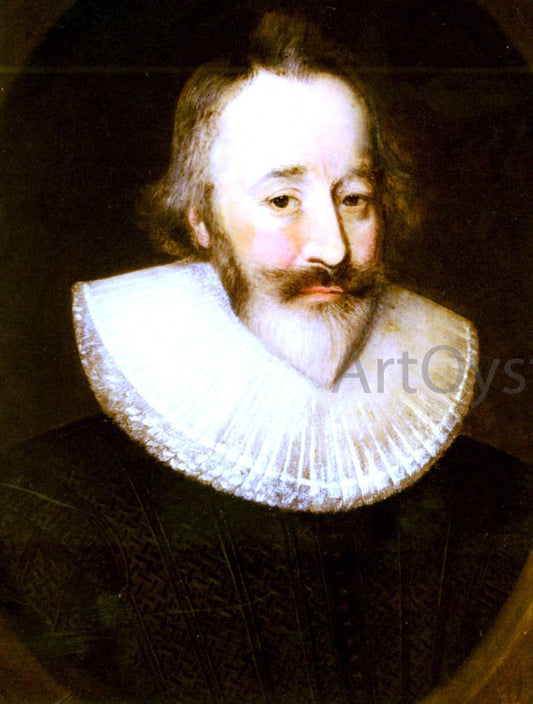  Cornelis Janssens van Ceulen Portrait of Sir Henry Spiller Of Laleham - Canvas Print