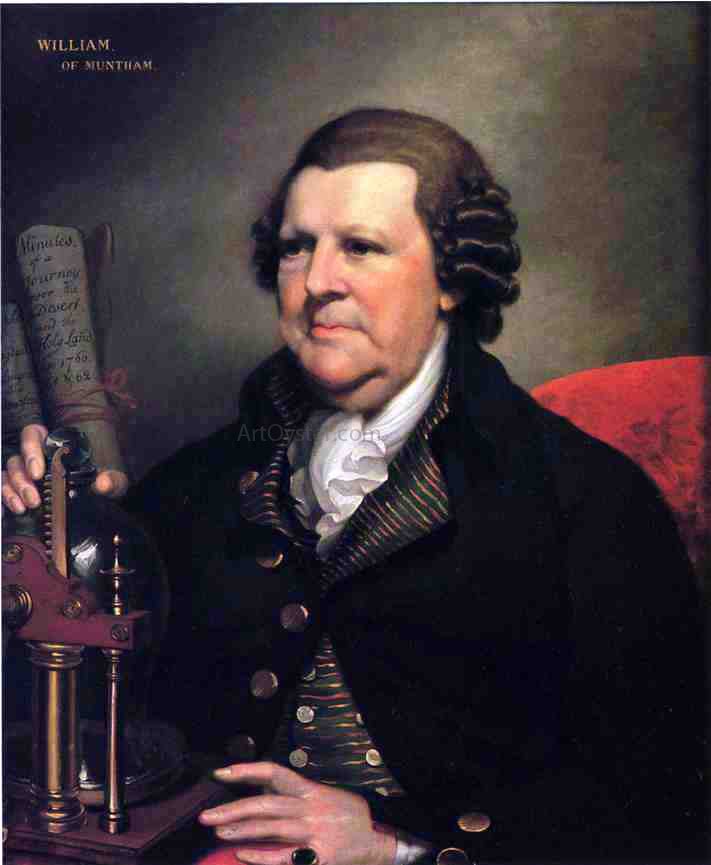  Mather Brown Portrait of Sir William Frankland of Muntham, Sussex - Canvas Print