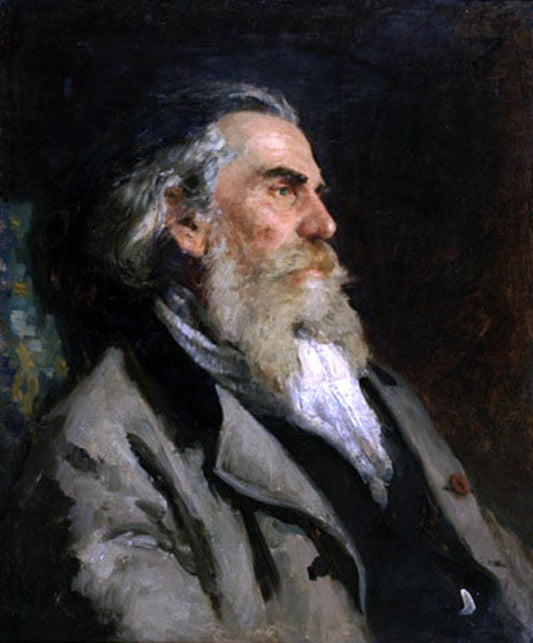  Ilia Efimovich Repin Portrait of the Artist A. P. Bogolubov - Canvas Print