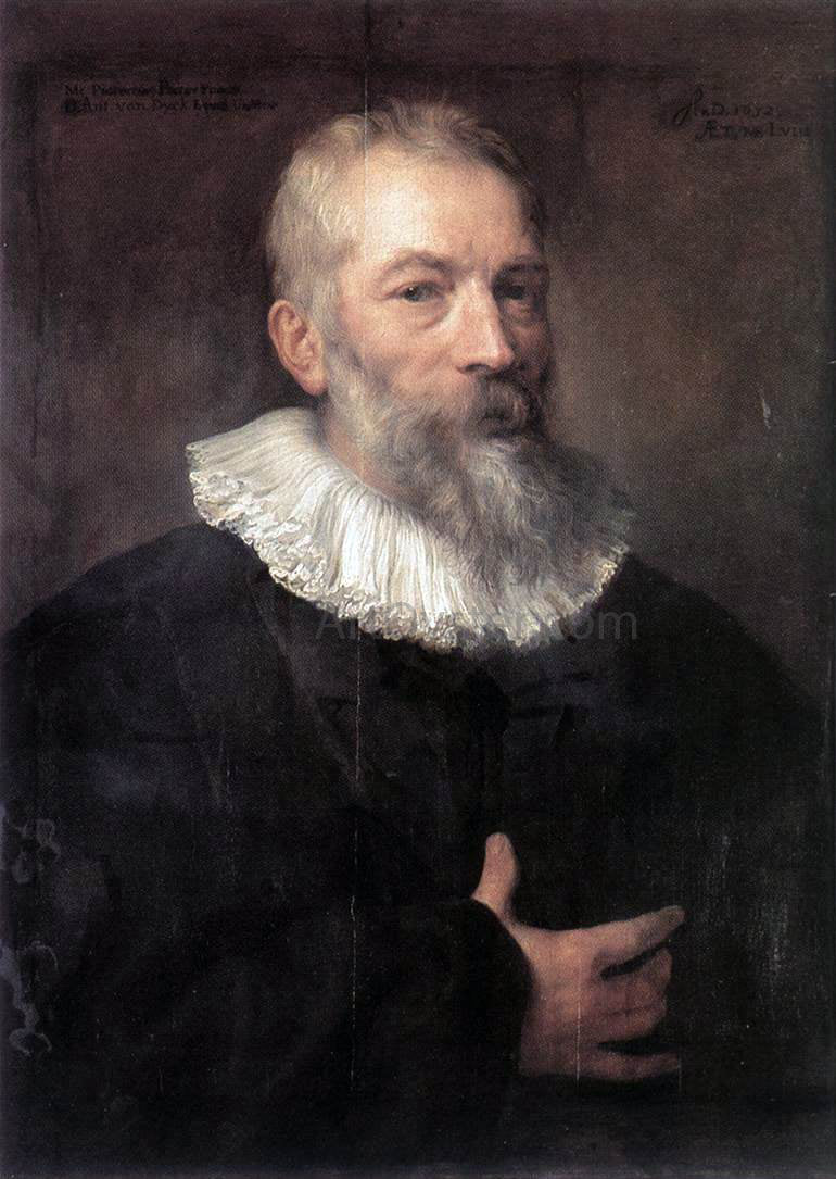 Sir Antony Van Dyck Portrait of the Artist Marten Pepijn - Canvas Print