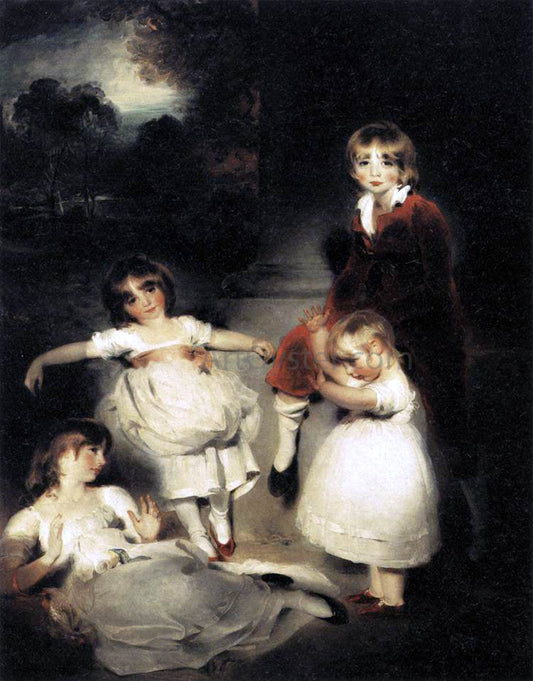  Sir Thomas Lawrence Portrait of the Children of John Angerstein - Canvas Print