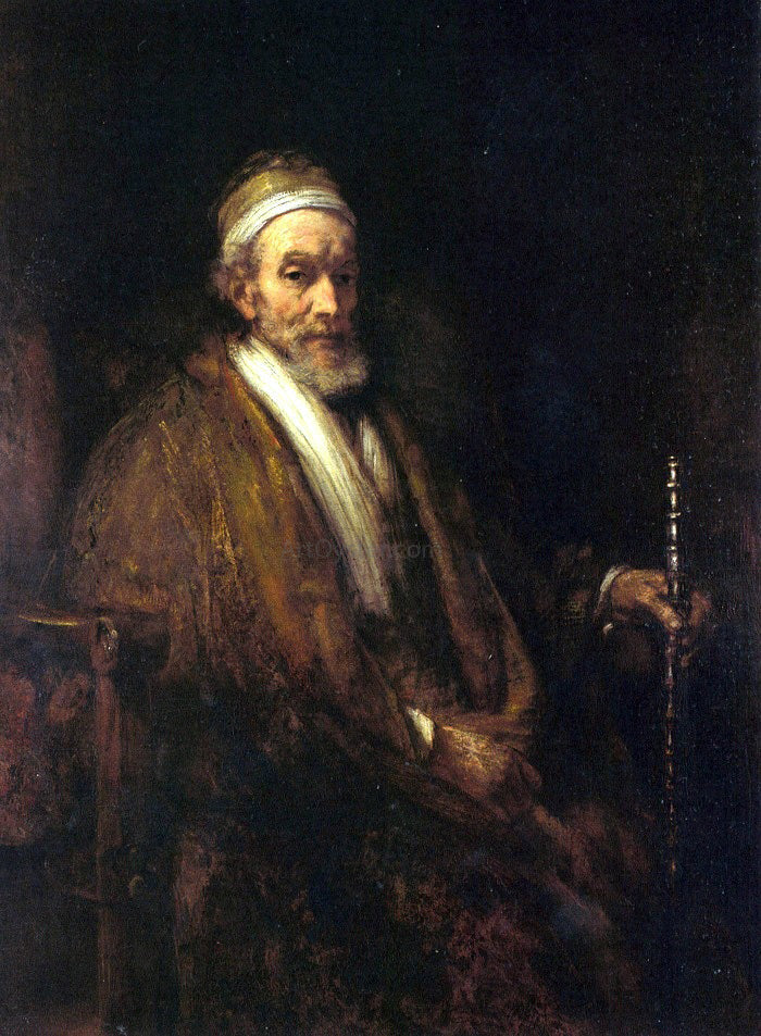  Rembrandt Van Rijn Portrait of the Dortrecht Merchant Jacob Trip - Canvas Print