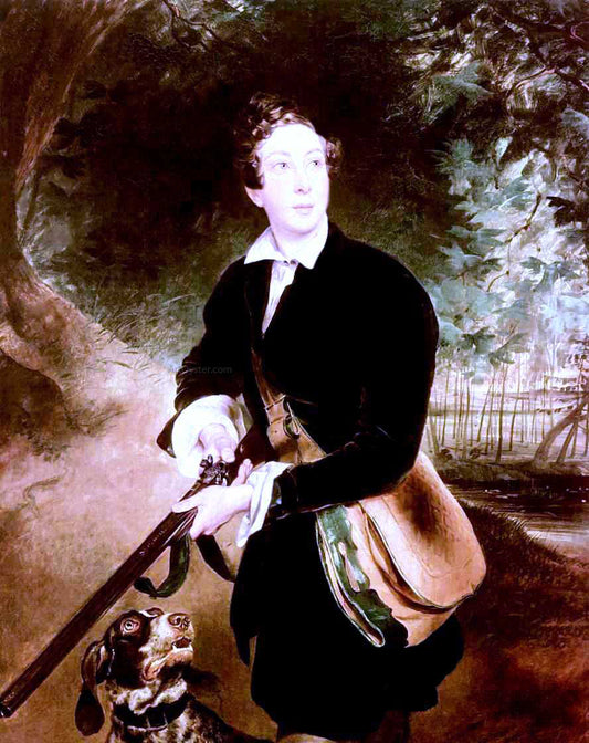  Karl Pavlovich Brulloff Portrait of the Poet and Playwright Alexey Tolstoy as a Youth - Canvas Print