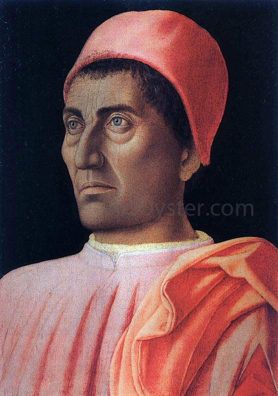  Andrea Mantegna Portrait of the Protonary Carlo de' Medici - Canvas Print