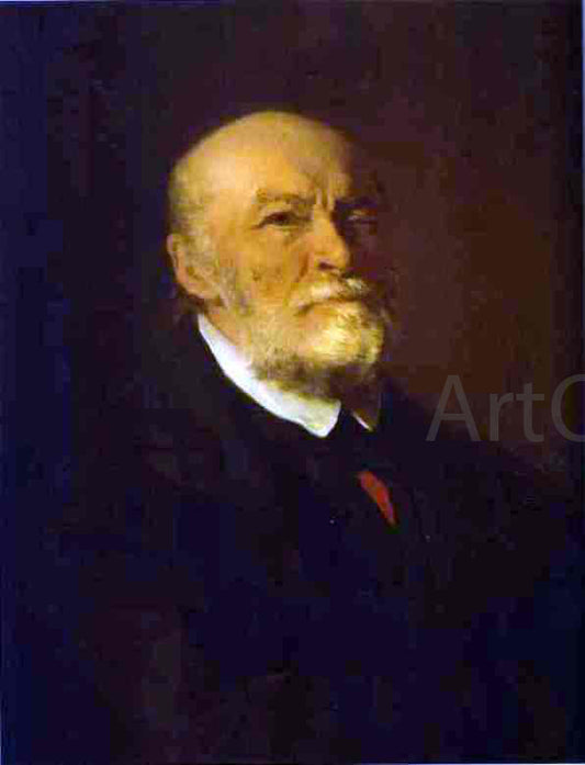  Ilia Efimovich Repin Portrait of the Surgeon Nikolay Pirogov - Canvas Print