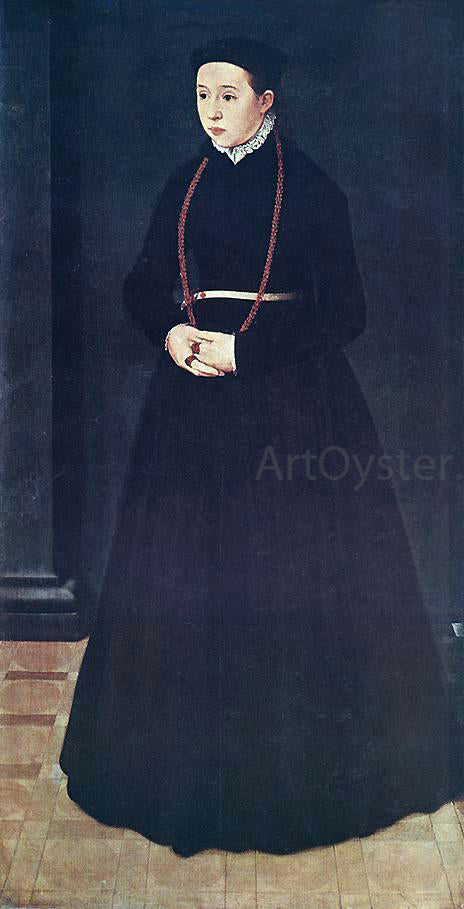  Neufchatel Nicolas Portrait of the Wife of Hendrik Pilgram - Canvas Print