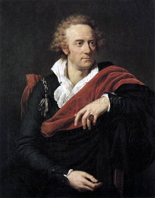  Francois-Xavier Fabre Portrait of Vittorio Alfieri - Canvas Print