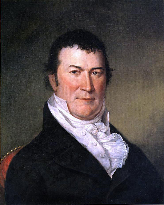  Charles Willson Peale Portrait of William Harris Crawford - Canvas Print