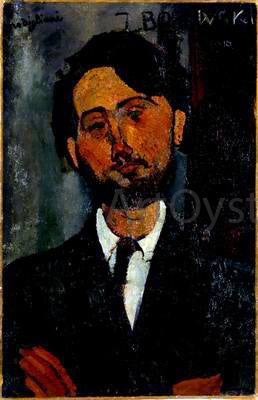  Amedeo Modigliani Portrait of Zborowski - Canvas Print