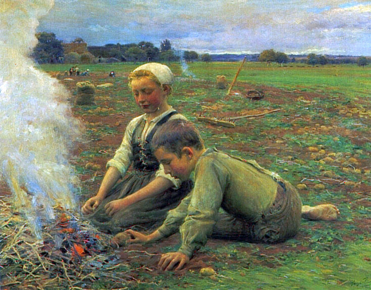  Jose Julio De Souza-Pinto Potatoes - Canvas Print