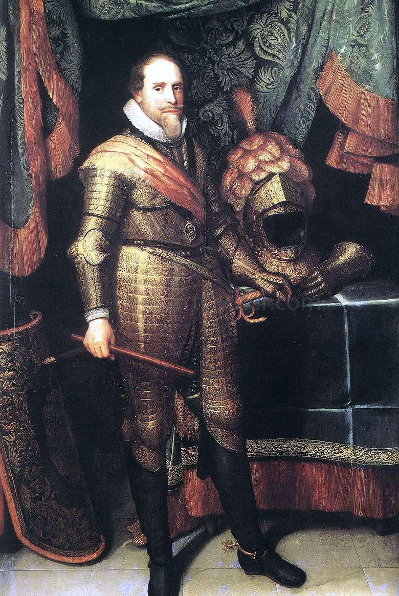  Michiel Jansz. Van Miereveld Prince Maurits, Stadhouder - Canvas Print