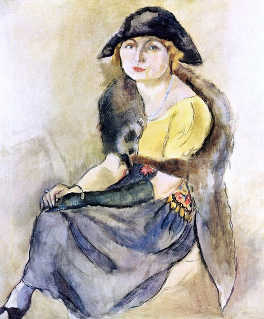  Jules Pascin Princess Ghika - Canvas Print