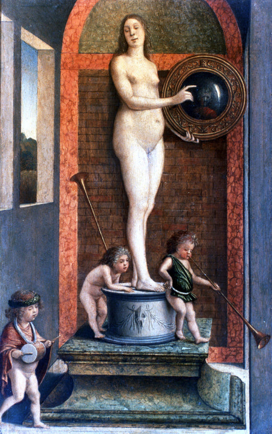  Giovanni Bellini Prudence - Canvas Print