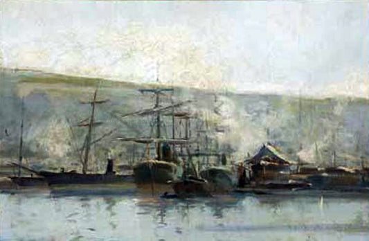  Eliseo Meifren I Roig Puerto - Canvas Print