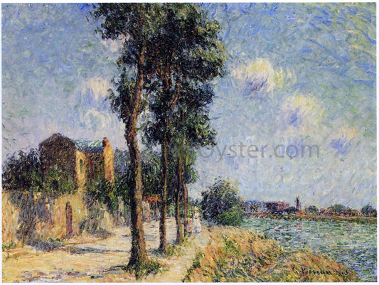  Gustave Loiseau Quay at Pontoise - Canvas Print
