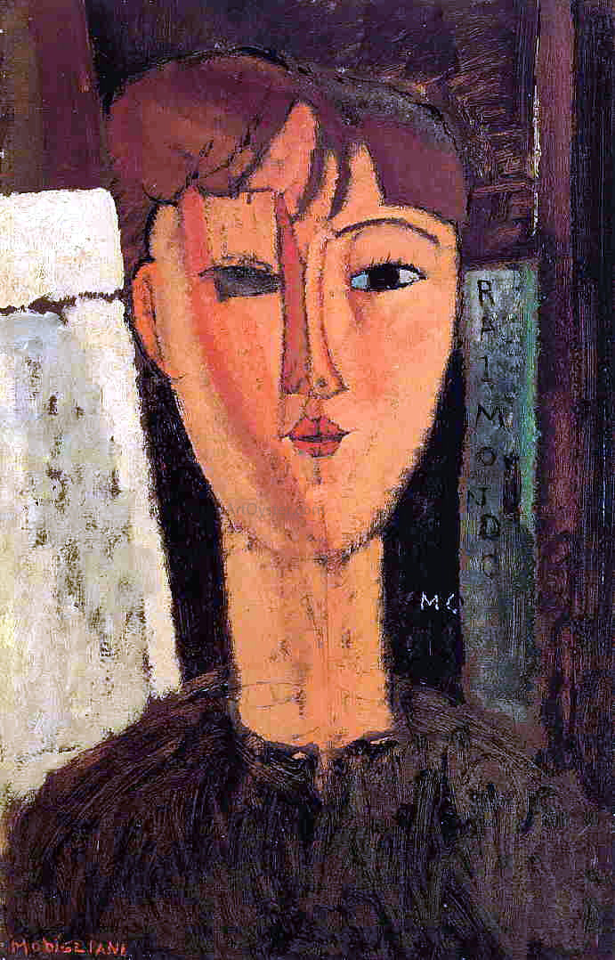  Amedeo Modigliani Raimondo - Canvas Print