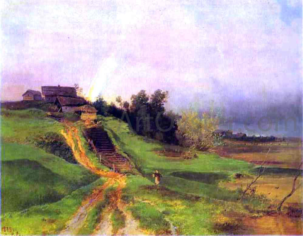  Alexei Kondratevich Savrasov Rainbow - Canvas Print