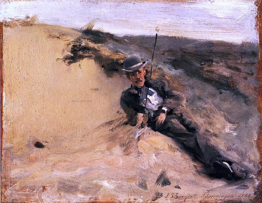  John Singer Sargent Ralph Wormeley Curtis - Canvas Print