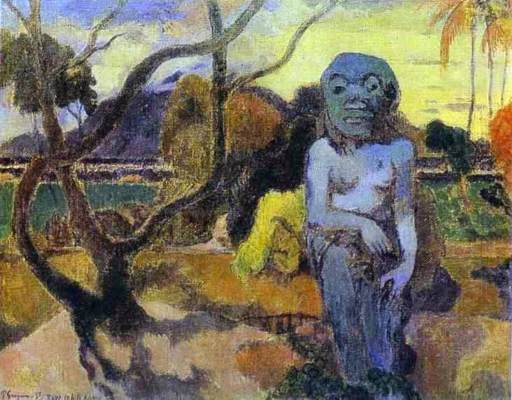  Paul Gauguin Rave te htit aamy (also known as The Idol) - Canvas Print