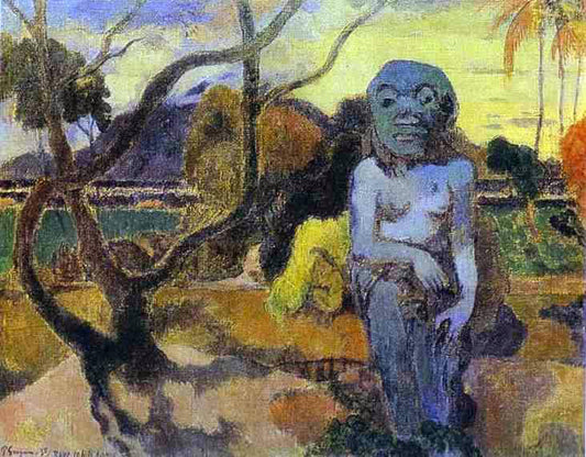  Paul Gauguin Rave te htit aamy (also known as The Idol) - Canvas Print