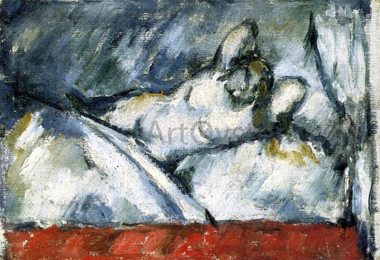  Paul Cezanne Reclining Nude - Canvas Print