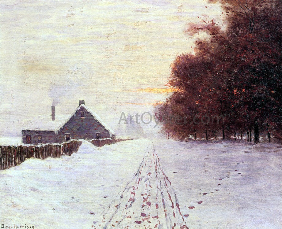  Lowell Birge Harrison Red Oaks - Canvas Print