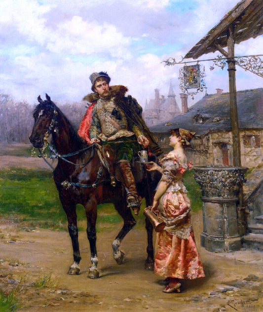  Ludovico Marchetti Refreshments - Canvas Print