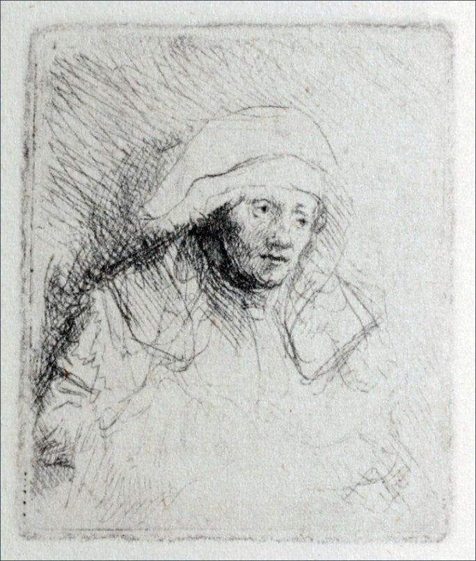  Rembrandt Van Rijn Rembrandt's Wife - Dying - Canvas Print