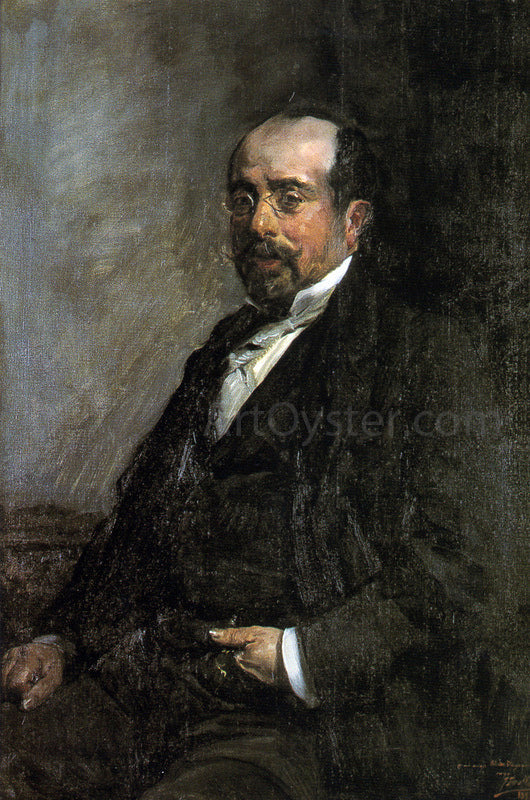  Antonio Munoz Degrain Retrato Munoz Degrain - Canvas Print