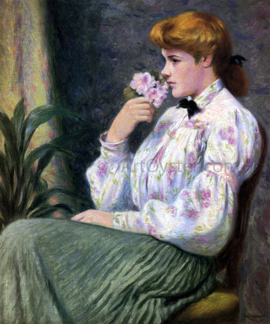  Federico Zandomeneghi Reverie - Canvas Print