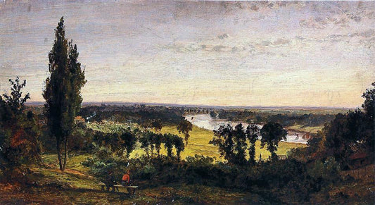  Jasper Francis Cropsey Richmond Hill and the Thames, London - Canvas Print