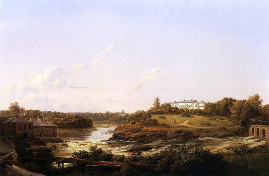  Frederick Debourg Richards River Landscape - Canvas Print
