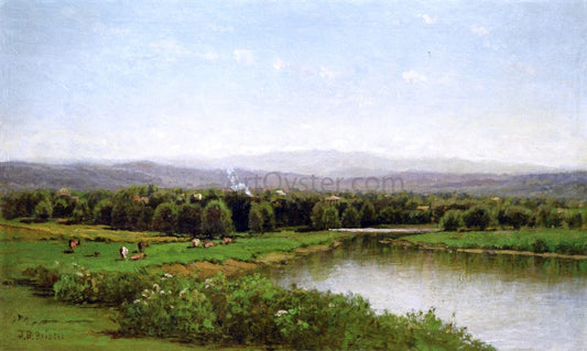  John Bunyan Bristol River Landscape - Canvas Print