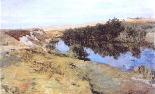  Constantin Alexeevich Korovin Rivulet in the Menshovo - Canvas Print