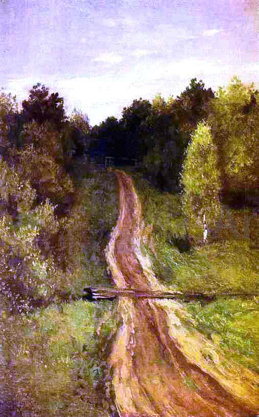  Isaac Ilich Levitan Road - Canvas Print