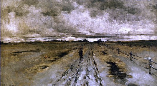  John Twachtman Road Scene, Cincinnati - Canvas Print