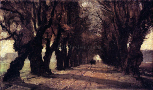  Theodore Clement Steele Road to Schleissheim - Canvas Print