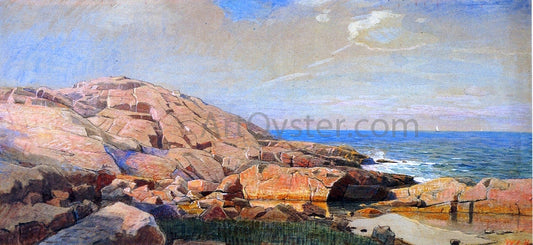  William Stanley Haseltine Rocky Coast of New England - Canvas Print