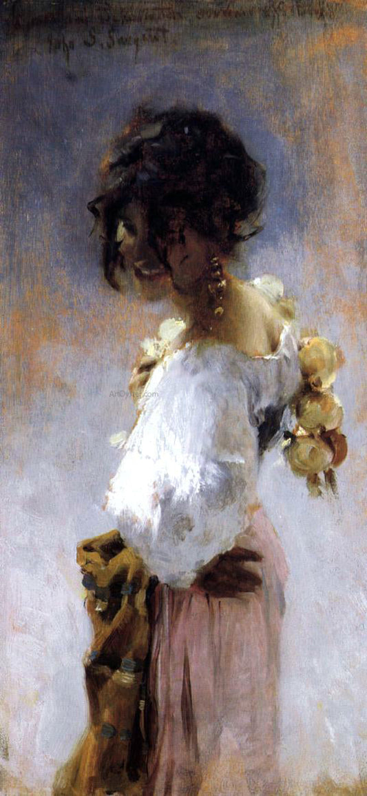  John Singer Sargent Rosina - Canvas Print