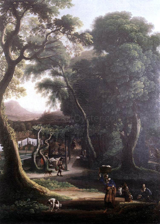  Angeluccio Rural Scene - Canvas Print