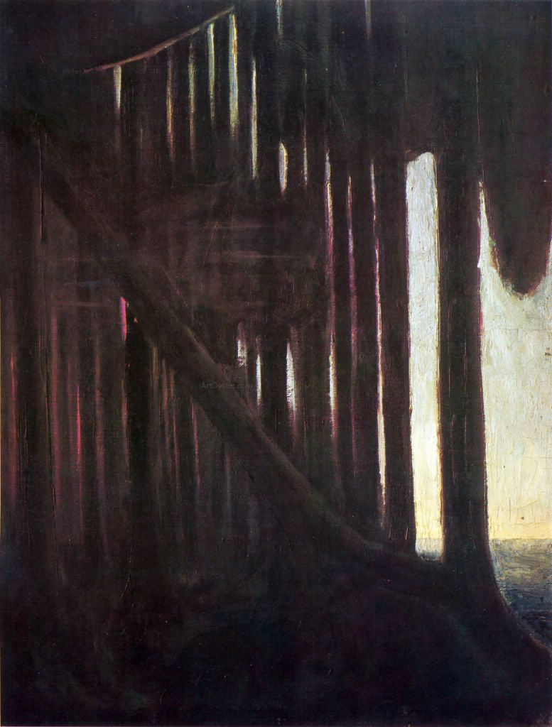  Mikalojus Ciurlionis Rustle of the Forest - Canvas Print