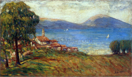  Henri Lebasque Sailboats in Provence - Canvas Print